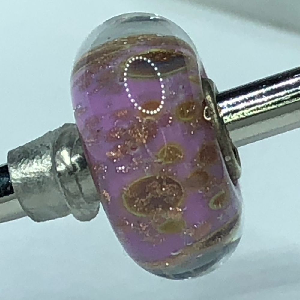 Trollbeads Desert Rose glass bead